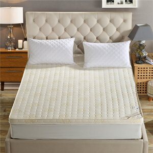 床垫1.5m1.8m记忆棉中垫加厚高便携式宾馆床铺加厚弹力拆洗护理垫