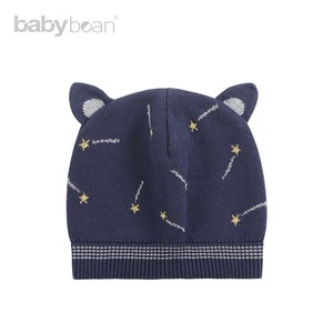 babybean亲豆秋季新款男宝宝毛织圆帽小斑马的梦想