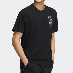 Adidas阿迪达NEO男装2022夏季短袖圆领宽松运动服T恤 HD7269