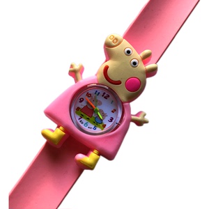 2023新款小猪佩奇卡通拍拍表  1-2岁3幼儿园宝宝玩具儿童学生手表