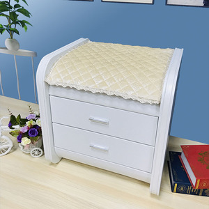 床头柜布盖布北欧式蕾丝网红ins风u形轻奢防滑简约现代卧室防尘罩