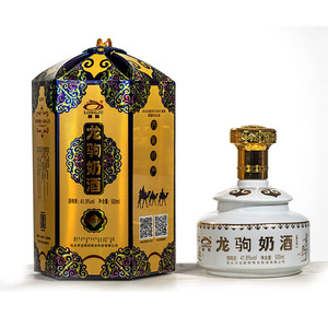 龙驹奶酒 内蒙古草原特产 蒙古情系列乳香型高度白酒 41.9度500ml
