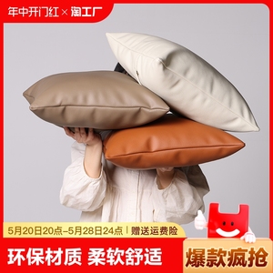 客厅沙发方形抱靠枕套450×450轻奢高级感不含芯2024新款创意午睡