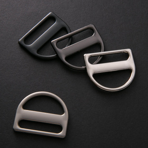 五金包包肩带扣d字形背包扣箱包配件拉链扣半圆环合金辅料钮扣子