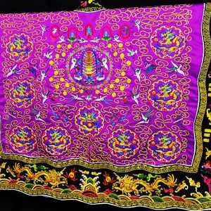 九龙法衣机绣紫色全金丝道教用品法服法袍道袍道家服装道士o