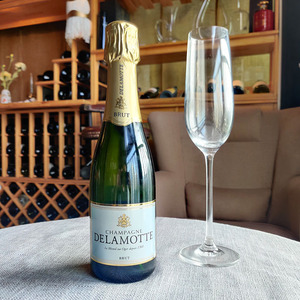 法国原瓶进口德乐梦香槟delamotte nv香槟小支375ml