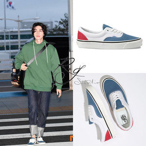 李栋旭机场同款韩国vans era 95 dx拼色低帮帆布鞋 正品代购