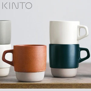 日本kinto马克杯陶瓷杯办公室高级感小众设计感水杯家用喝水杯子