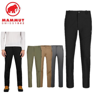 Mammut猛犸象Trekkers 3.0男士软壳裤防泼水薄款健行速干裤亚洲版
