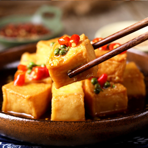 【麻辣鱼豆腐】鱼豆腐小海鲜即食方便零食麻辣味道300g/盒