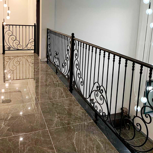 阳台围栏铁艺楼梯扶手护栏室内栏杆家用阁楼立柱简约现代复式防护