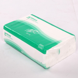 清风b913a擦手纸商务酒店用纸200抽洗手间专用纸20包整箱新旧随机