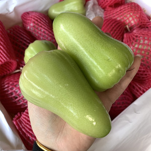 泰国空运6a翠玉莲雾 台湾青竹莲雾 紧脆甘蔗香清甜多汁5斤包顺丰