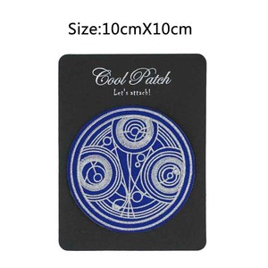 神秘博士 doctor who 英剧电影周边服装绣花补丁布贴布标徽章布标