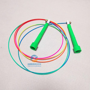 包邮龙花lh201a202a学生速度比赛包塑钢丝跳绳成人健身竞速运动绳