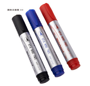 宝克MP-310单头白板书写笔 水性展示板笔 可擦不可加墨水粗白板笔