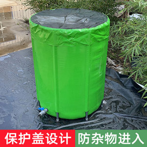 折叠式雨水收集桶家用户外多功能便携式大号储存蓄水桶大容量带盖