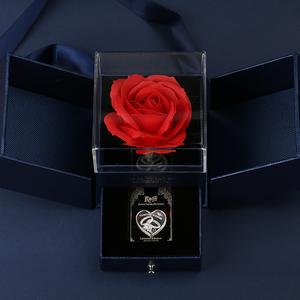 打火机zippo正版玫瑰之恋永生花之宝情人节限量刻字真爱一生送礼