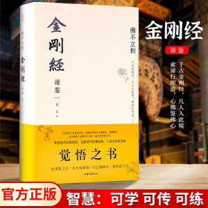 精装大厚本 金刚经谛鉴 程东著 鸠摩罗什佛不立相金刚经妙解讲义