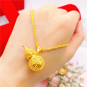 老凤祥黄金葫芦项链