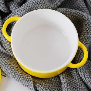 双耳碗婴儿容器鸡蛋小碗可爱迷你专用蛋羹蒸蛋糕宝宝陶瓷食蒸辅食