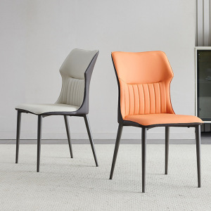 餐椅家用现代简约北欧餐厅ins网红椅子轻奢创意设计师休闲靠背椅