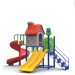 幼儿园玩具儿童户外塑料小区大型组合游乐设施设备室外小博士滑梯