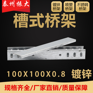 泰州振大桥架 厂家直营 100*100*0.8 可定制 上海苏州昆山现货
