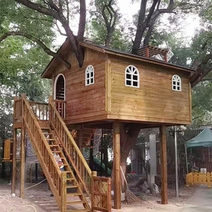 00仝仝小点淘宝异形木屋别墅农家乐民宿简易木房子组装设备房户外