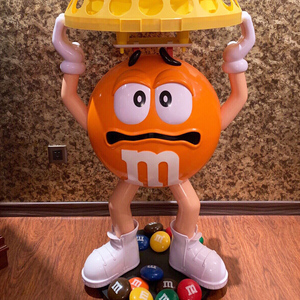 mm豆卡通模型大豆人玻璃钢雕塑巧克力商场店铺客厅装饰落地大摆件