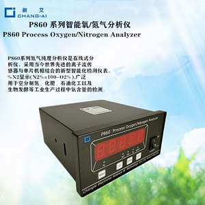 上海昶艾P950空分制氮气分析仪5个99.999%氧含量测定仪P860 4N/5N