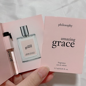 自然哲理amazing grace奇异恩典香水试管香1.5ml 无喷头 满98包邮