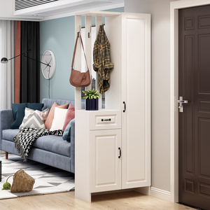 正品全友家私旗舰款简约鞋柜家用门口隔断柜现代客厅酒柜屏风玄关