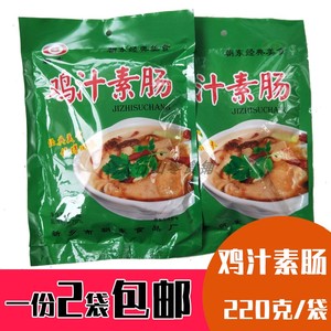朝东鸡汁素肠220g/袋罐头整箱香辣面筋卷小吃零食80后儿时的味道