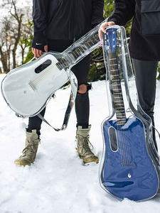 岛屿吉他 拿火琴包LAVA透明琴包 LAVA ME 2定制36寸琴袋背包个性