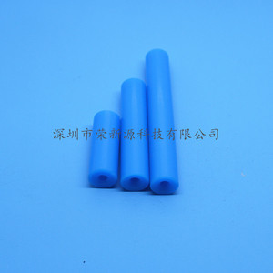 蓝色压棒10*50mm/10*60mm塑料胶棒 圆塑料胶柱 M4内牙POM塑料柱