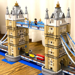 乐高伦敦大桥世界建设巴黎铁塔模型悉尼歌剧院大本钟拼搭积木玩具