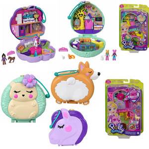 polly pocket迷你波莉口袋惊喜爆米花影院派对过家家玩具gvc963人付款