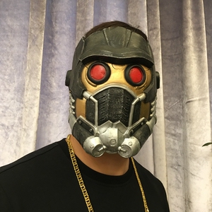 银河护卫队头盔guardians ofthegalaxy星爵头盔面具cos万圣节头盔