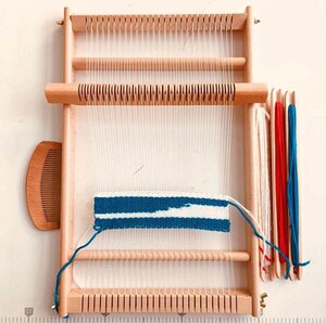 七夕乞巧织布机迷你型成人手工老式梭子女孩制作材料创意编织