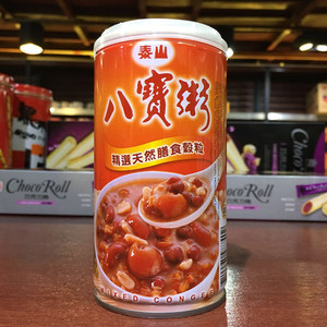 台湾八宝粥 泰山八宝粥375g 开罐即食 方便携带