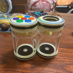 老谭七孔 独眼 蝈蝈叫罐 蝈蝈罐60有机玻璃鸣虫虫具用具蝈蝈叫罐