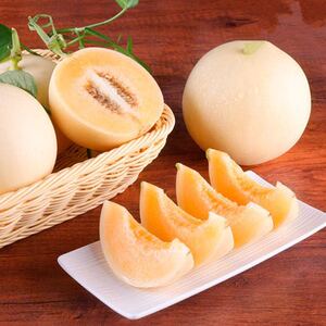 头茬东方蜜甜瓜5斤红肉东方蜜瓜白皮甜瓜水果脆蜜瓜现摘现发包邮