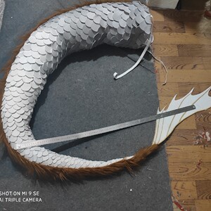 【cos】阴阳师游戏 铃鹿御前 觉醒前 cos道具弓箭尾巴头饰cos道具