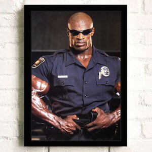 热销罗尼库尔曼健美先生男健身房肌肉海报贴挂画装饰画相框贴纸