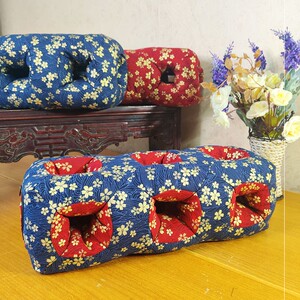 玲珑枕六孔耳枕不压耳护颈椎助睡眠决明子镂空睡觉侧睡有洞的枕头