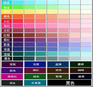 服装扎染棕色灰色发蜡女颜料画灰栗棕色调色盘彩色浅灰色燃料