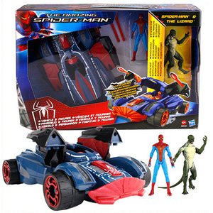 超凡蜘蛛侠 战车 可动蝙蝠侠 人偶手办 发射子弹 玩具模型套装