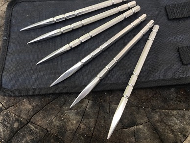 黑色风暴龙鳞钢飞针飞镖暗器飞针暗器练习香取流飞针茶针小李飞针