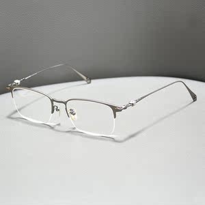 克罗心眼镜框银